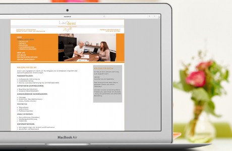 Website Zahnarzt