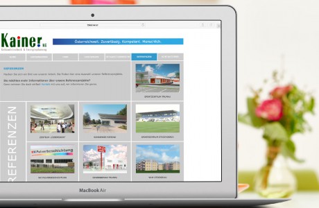 Homepage Design KMU