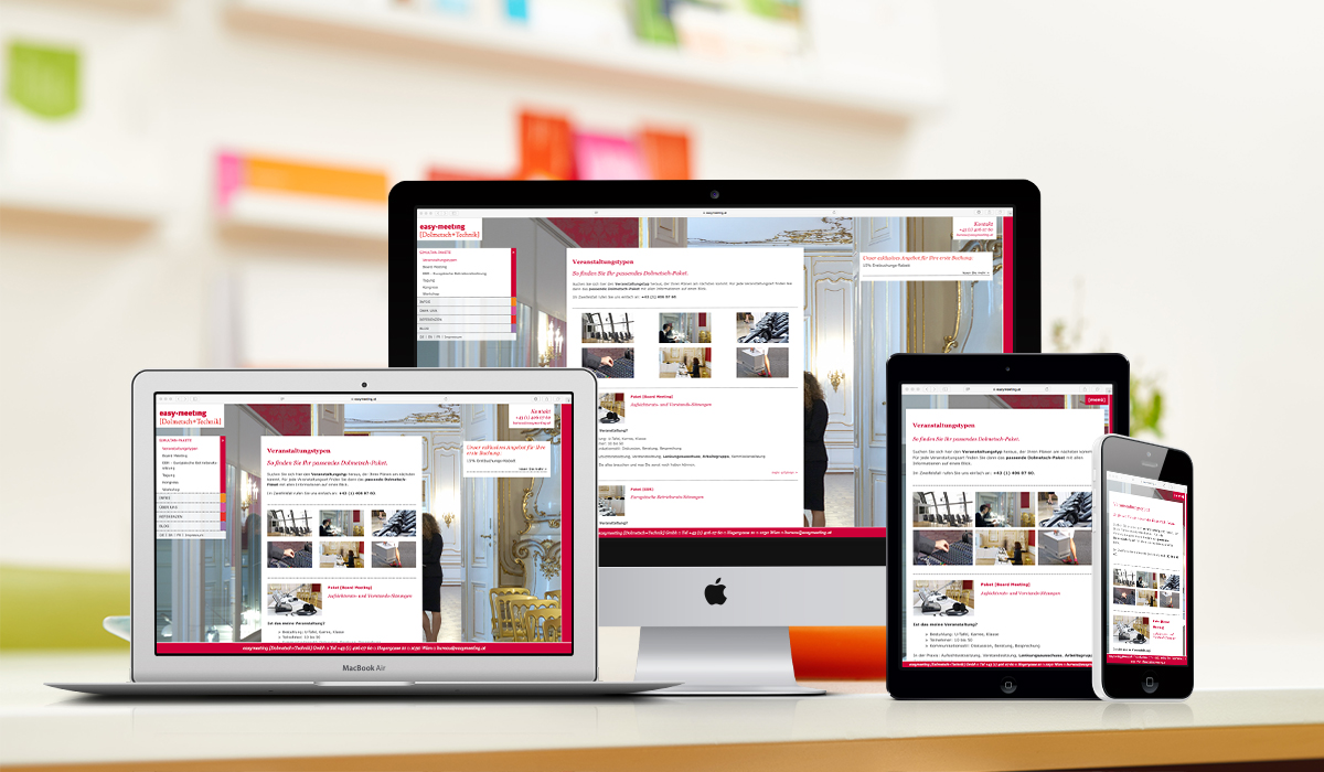 Webdesign, Homepage
